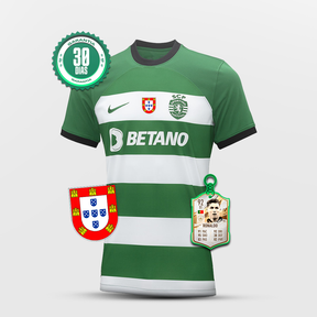 Camisola Sporting CP Home 2023/24 + Badge de Quinas 🏆