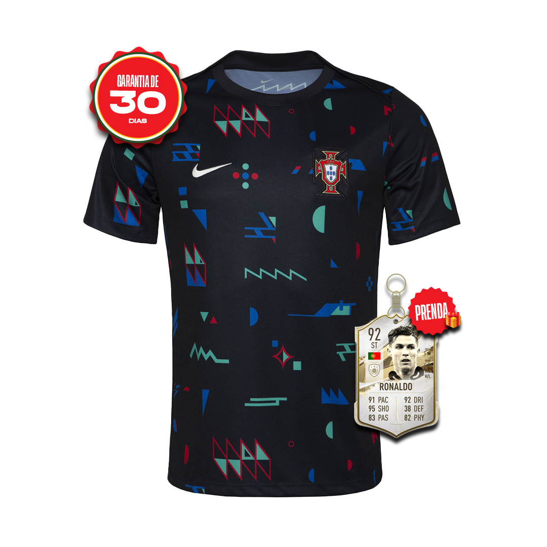 Camisola Seleção Portugal  Pré-Jogo 2024/25 Home - Eurocopa