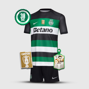 Conjunto infantil Sporting CP 24/25 🦁💚 + 5 PRENDAS!