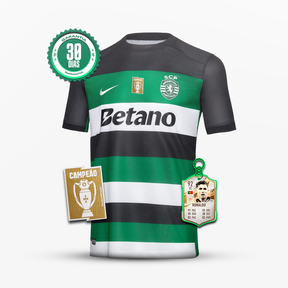 Camisola Sporting CP 2024/2025 LANÇAMENTO + 5 PRENDAS HOJE 🎁