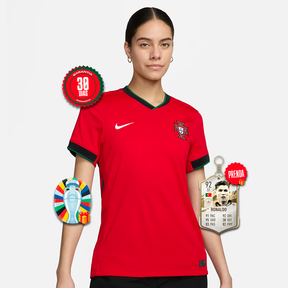 Camisola Mulher Seleção Portugal 2024/25 Home - Eurocopa