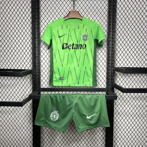 Conjunto infantil Sporting CP Third 2024/2025 Verve