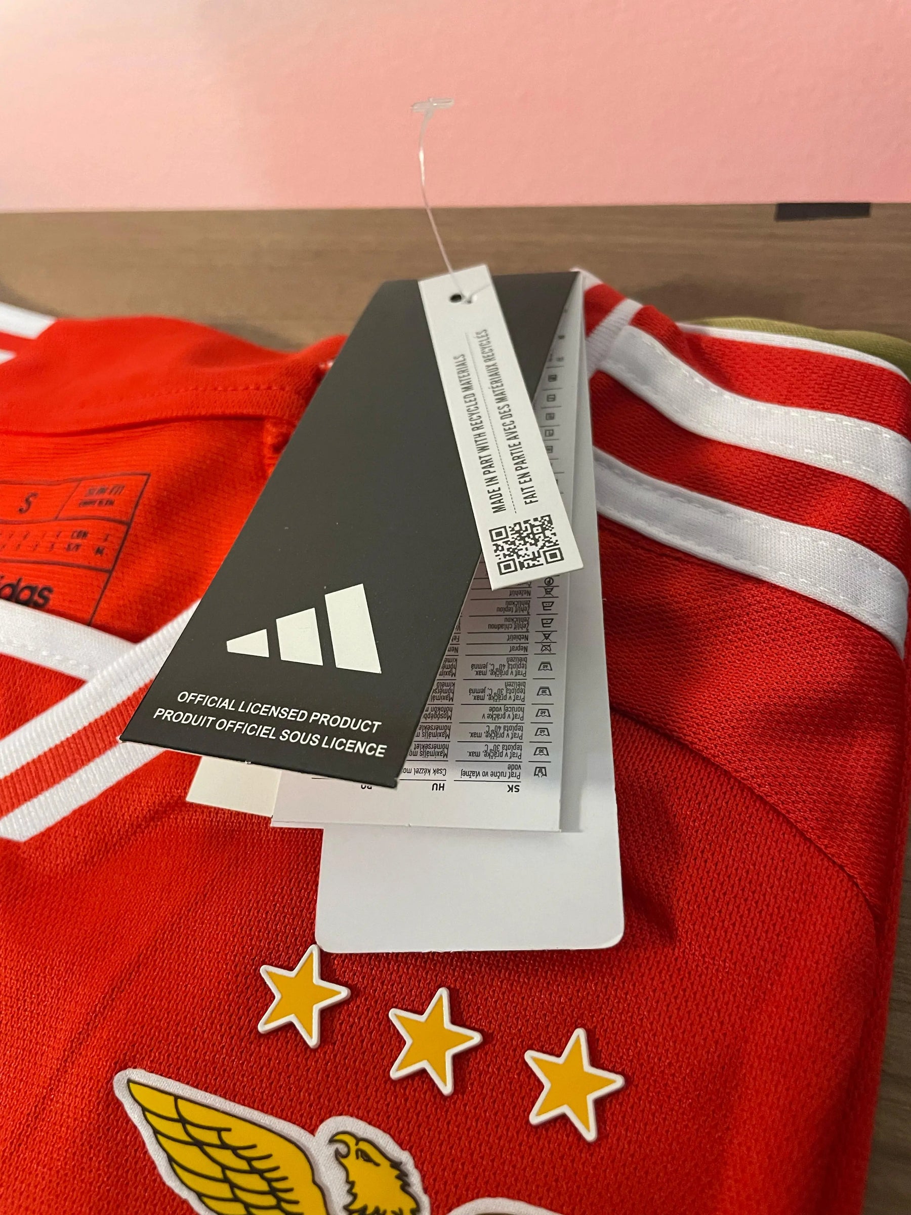 Camisola Benfica Home 2023/24 - Vermelha + 5 PRENDAS HOJE! 🎁