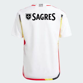 Camisola Benfica Away 2023/24 - Branca - Brasão Portugal