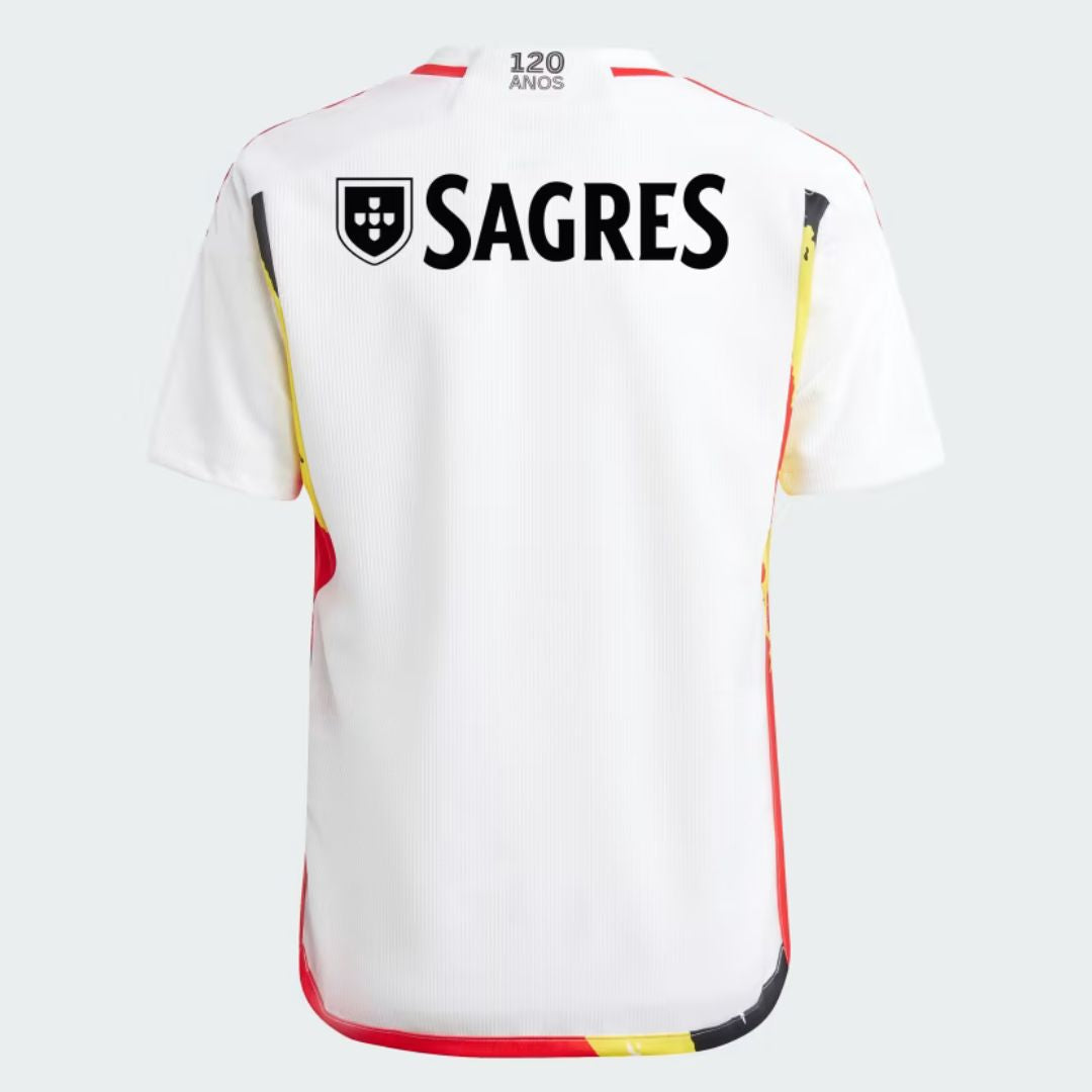 Camisola Benfica Away 2023/24 - Branca - Campeão Nacional