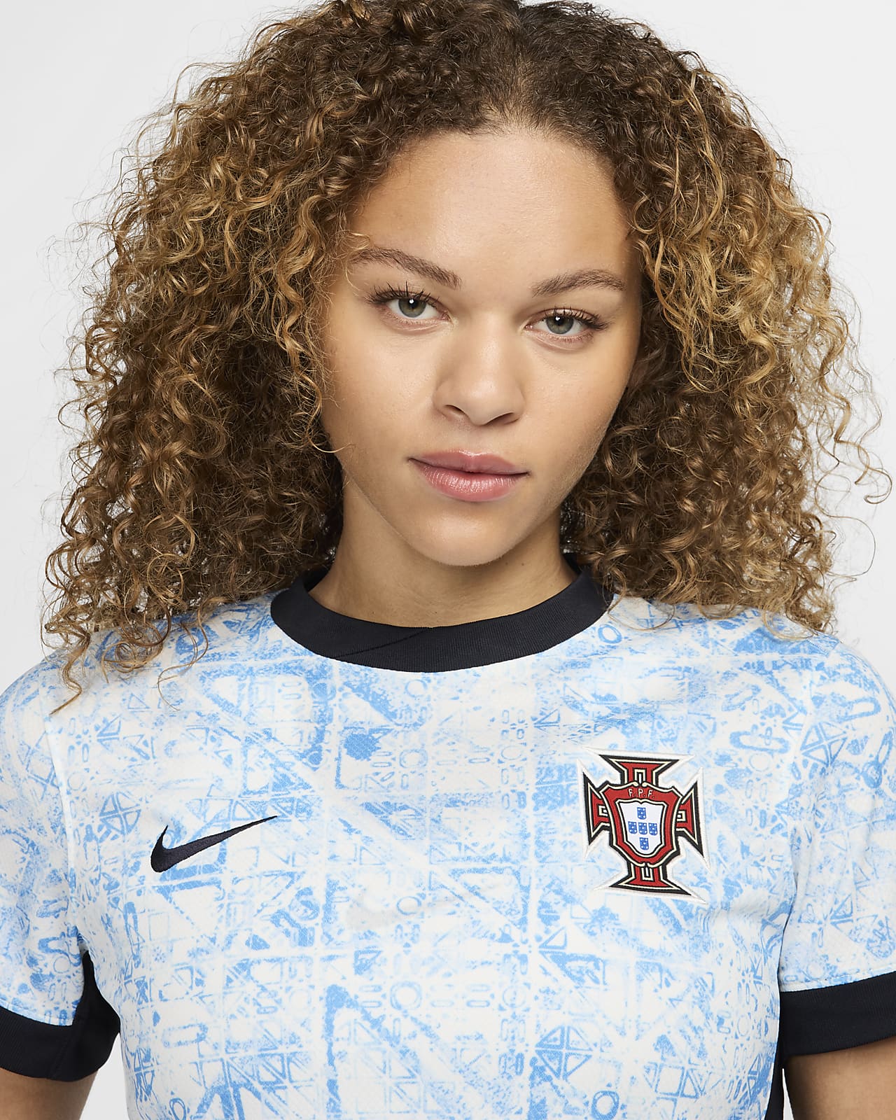 Camisola Mulher Seleção Portugal 2024/25 Away Azul - Eurocopa