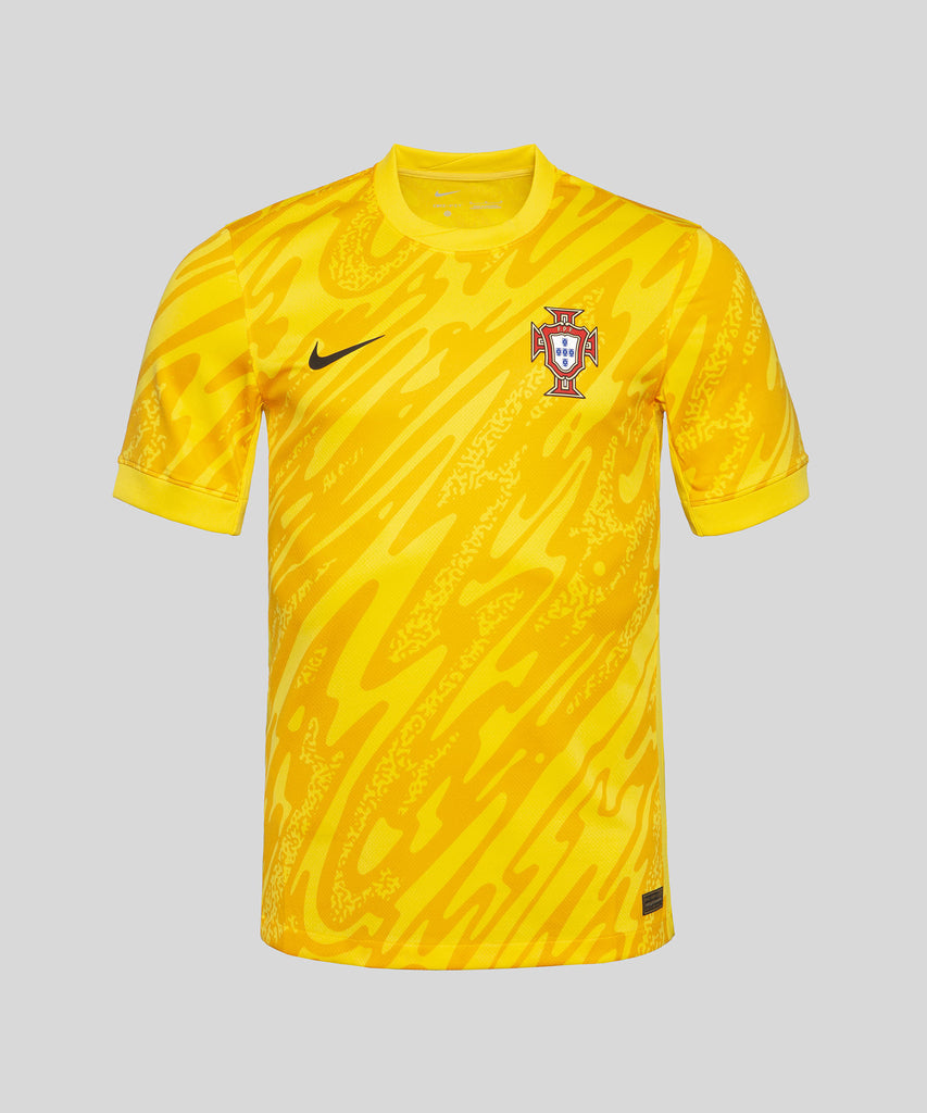 Camisola Seleção Portugal 2024/25 Goleiro Amarela - Eurocopa