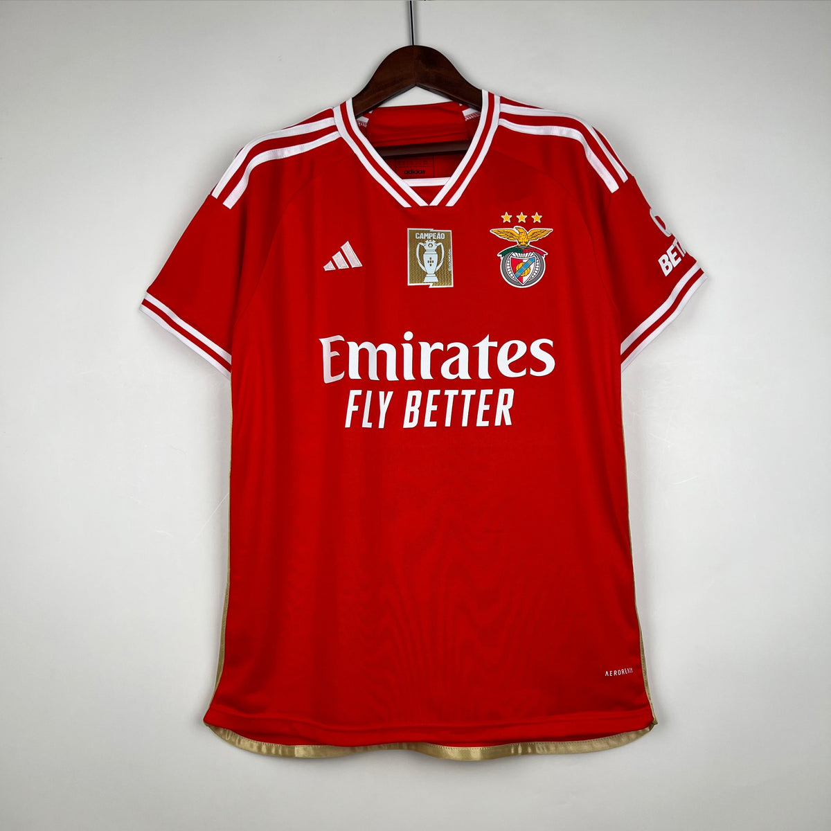 Camisola Benfica Home 2023/24 - Vermelha - Campeão Nacional