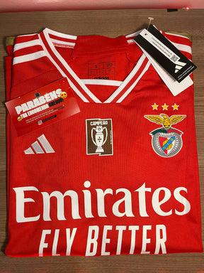 Camisola Benfica Home 2023/24 - Vermelha