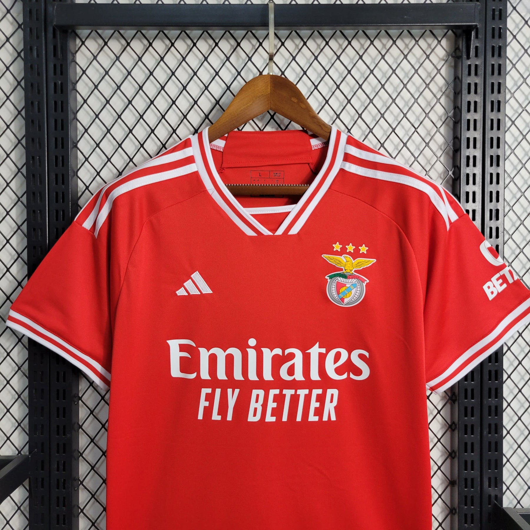 Camisola Benfica Home 2023/24 - Vermelha - Campeão Nacional