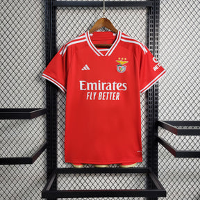 Camisola Benfica Home 2023/24 - Vermelha - Brasão Portugal