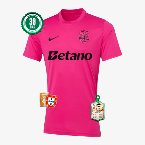 Camisola Sporting CP 2024/2025 Especial Outubro Rosa 🎀