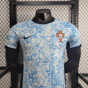 Camisola Jogador Seleção Portugal 2024/25 Away Azul - Eurocopa