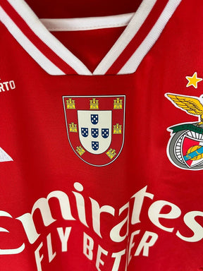 Camisola Benfica Home 2023/24 - Vermelha - Brasão Portugal